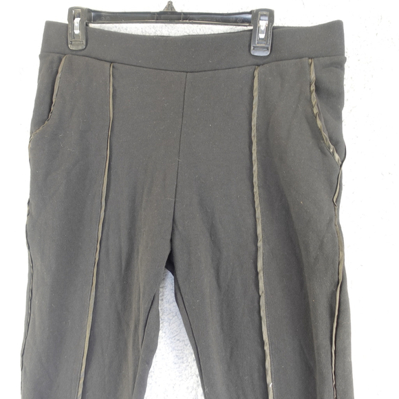 Avec Les Filles Women's Jogger Cotton in Black size Large NWT - Picture 3 of 8